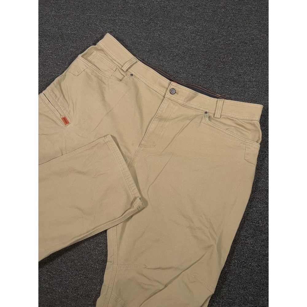 Brunt Torra Work Pants Men's 44x30 (Fits 45x29) Stretch Articulated Knee Beige